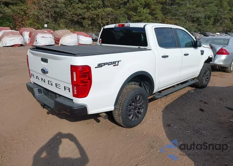 2021 Ford Ranger Xlt z USA, uszkodzony, nr VIN 1FTER4FH6MLD67702